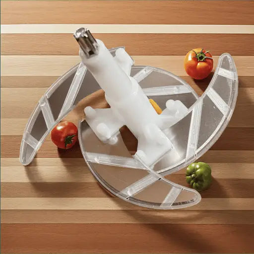 Assorted 2 Litre Premium Push Chopper – Stainless Steel Meat & Vegetable Chopper